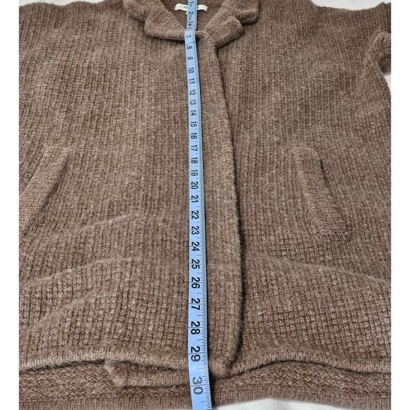 MADEWELL WOMEN'S MERINO WOOL BLEND CARDIGAN SWEATER – SIZE SMALL – OVERSIZED FIT - Picture 6 of 11